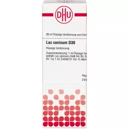 LAC CANINUM D 30 riedenie, 20 ml