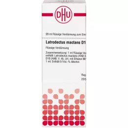 LATRODECTUS mactans D 10 riedenie, 20 ml