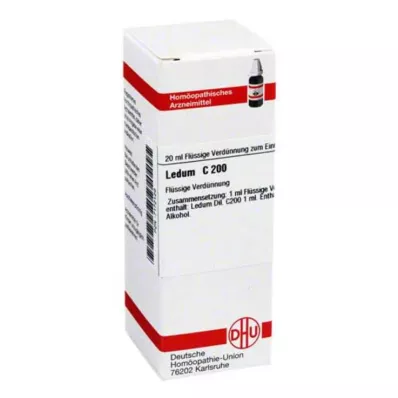 LEDUM C 200 riedenie, 20 ml
