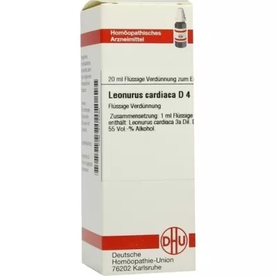 LEONURUS CARDIACA D 4 riedenie, 20 ml