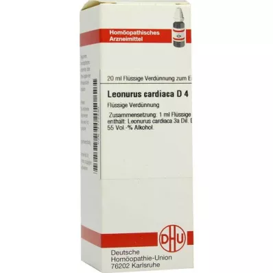 LEONURUS CARDIACA D 4 riedenie, 20 ml
