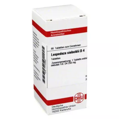 LESPEDEZA SIEBOLDII D 4 tablety, 80 kapsúl
