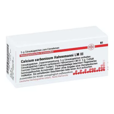 Lm vápenatý sacharid.III Globules Hahnemanni (5 g) Lm vápenatý sacharid.III Globules Hahnemanni (5 g)