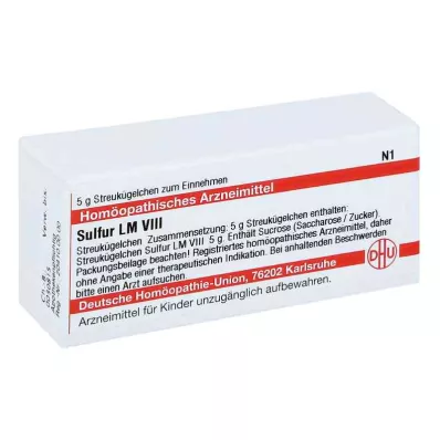 SULFUR LM VIII Guľôčky, 5 g