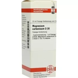 MAGNESIUM CARBONICUM D 30 riedenie, 20 ml