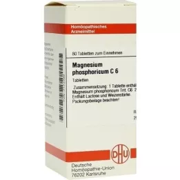 MAGNESIUM PHOSPHORICUM C 6 tabliet, 80 kapsúl