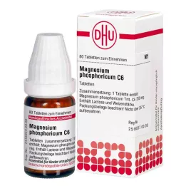MAGNESIUM PHOSPHORICUM C 6 tabliet, 80 kapsúl