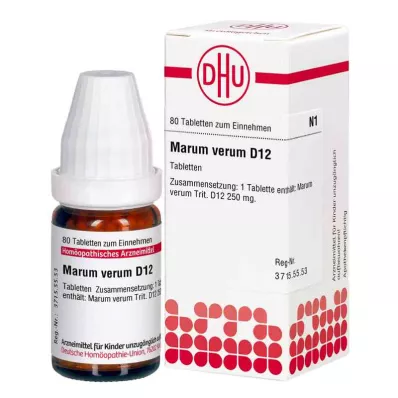 Marum Verum D12 tablety (80 kusov)
