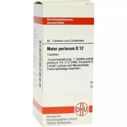 MATER PERLARUM D 12 tabliet, 80 kapsúl