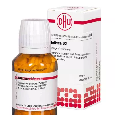 Melissa D2 riedenie (20 ml)