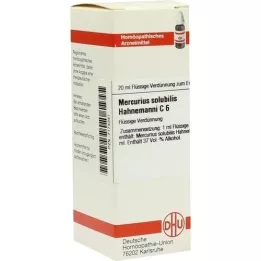 MERCURIUS SOLUBILIS Hahnemanni C 6 Riedenie, 20 ml