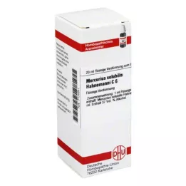 MERCURIUS SOLUBILIS Hahnemanni C 6 Riedenie, 20 ml