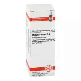MOLYBDAENUM D 6 riedenie, 20 ml