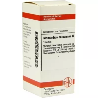 MOMORDICA BALSAMINA D 6 tabliet, 80 kapsúl