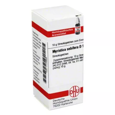DHU Myristica sebifera D 12 guľôčok, 10 g