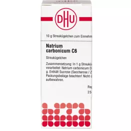 NATRIUM CARBONICUM C 6 guľôčok, 10 g