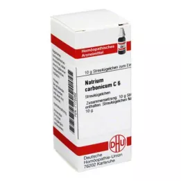 NATRIUM CARBONICUM C 6 guľôčok, 10 g