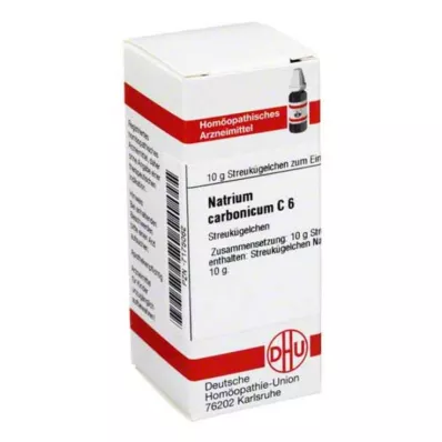NATRIUM CARBONICUM C 6 guľôčok, 10 g