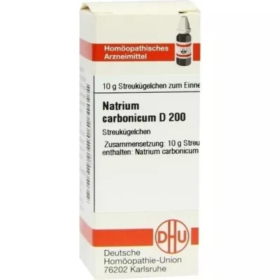 NATRIUM CARBONICUM D 200 globúl, 10 g