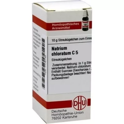 NATRIUM CHLORATUM C 5 guľôčok, 10 g