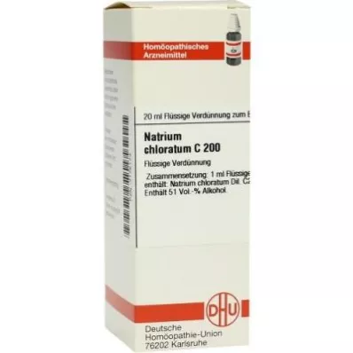 Sodium Chloratum C200 riedenie (20 ml) Sodium Chloratum C200 riedenie (20 ml)