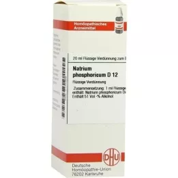 NATRIUM PHOSPHORICUM D 12 riedenie, 20 ml