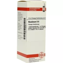 NICOTINUM D 6 riedenie, 20 ml