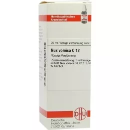 NUX VOMICA C 12 riedenie, 20 ml