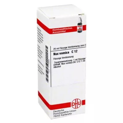 DHU Nux vomica C 12 riedenie, 20 ml DHU Nux vomica C 12 riedenie, 20 ml