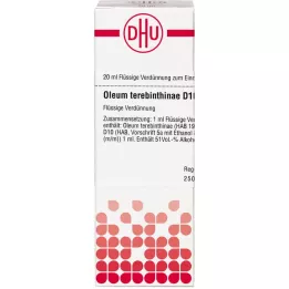 OLEUM TEREBINTHINAE D 10 riedenie, 20 ml