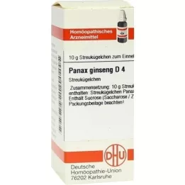 PANAX GINSENG D 4 guľôčky, 10 g