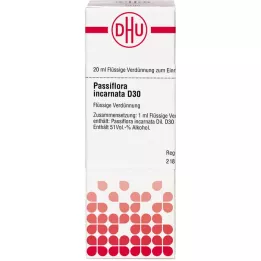 PASSIFLORA INCARNATA D 30 riedenie, 20 ml