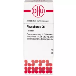 PHOSPHORUS C 6 tabliet, 80 kapsúl