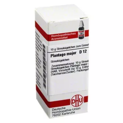 PLANTAGO MAJOR D 12 guľôčok, 10 g