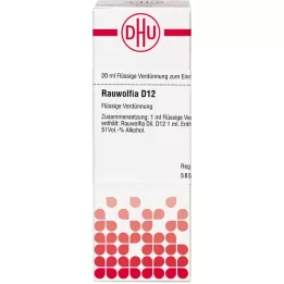 RAUWOLFIA D 12 riedenie, 20 ml