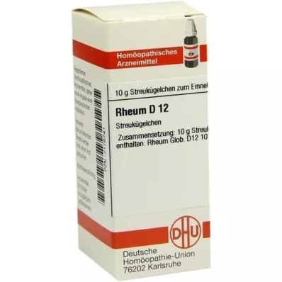 RHEUM D 12 guľôčok, 10 g