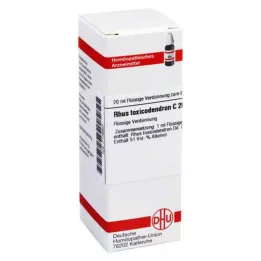 RHUS TOXICODENDRON C 200 riedenie, 20 ml
