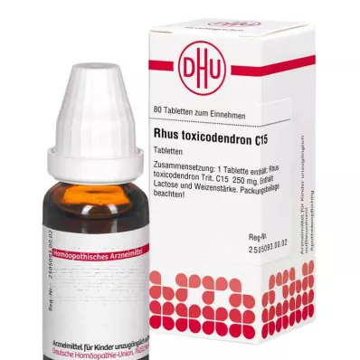 Rhus Tox.C15 tablety (80 kusov) Rhus Tox.C15 tablety (80 kusov)