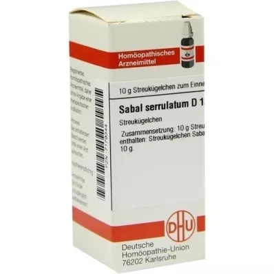 SABAL SERRULATUM D 12 guľôčok, 10 g