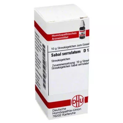 SABAL SERRULATUM D 12 guľôčok, 10 g