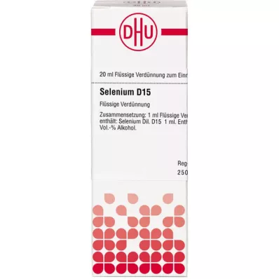 SELENIUM D 15 riedenie, 20 ml