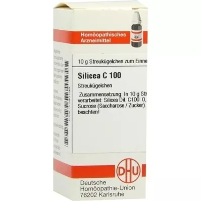 SILICEA C 100 guľôčok, 10 g