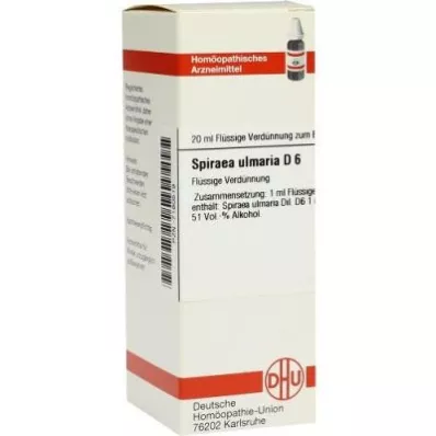 SPIRAEA ULMARIA D 6 riedenie, 20 ml