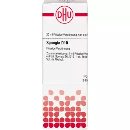 SPONGIA D 10 riedenie, 20 ml