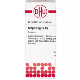 STAPHISAGRIA C 9 tabliet, 80 kapsúl