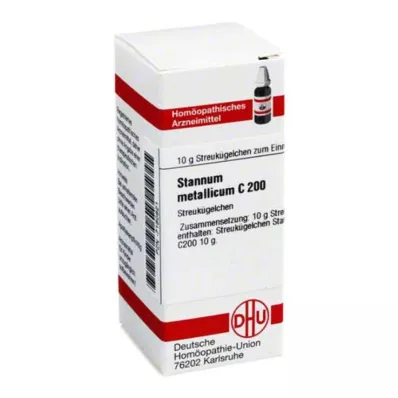 STANNUM METALLICUM C 200 guľôčok, 10 g