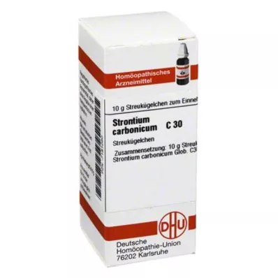 DHU Strontium carbonicum C 30 globule, 10 g