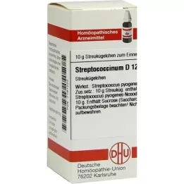 STREPTOCOCCINUM D 12 guľôčok, 10 g