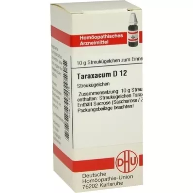 TARAXACUM D 12 guľôčok, 10 g