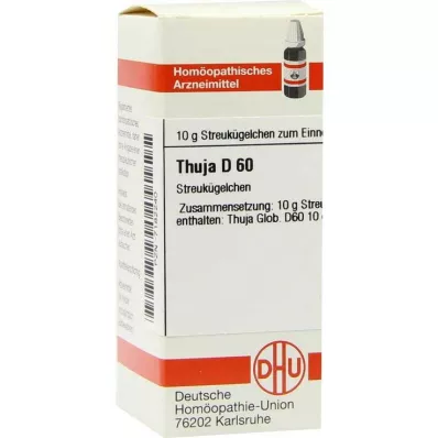 DHU Tuja D 60 guľôčky, 10 g DHU Tuja D 60 guľôčky, 10 g